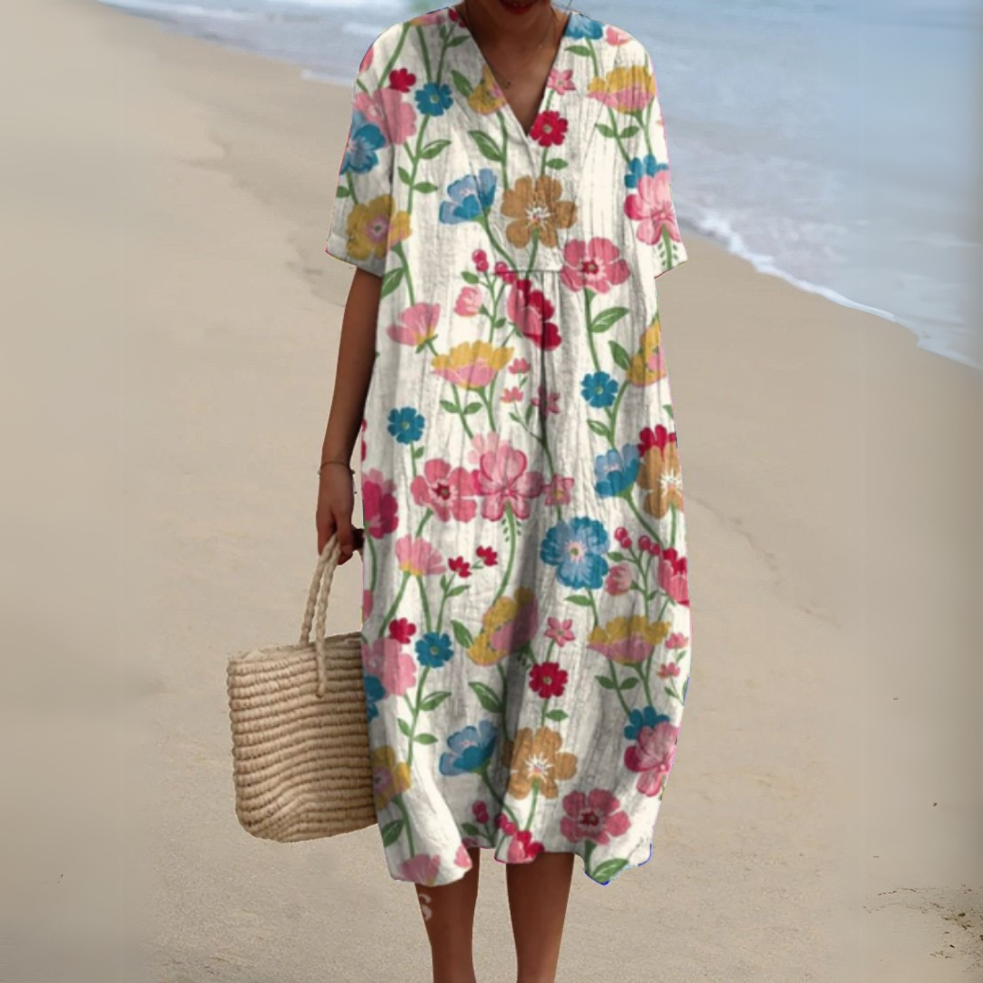 Nicole -  Sommerkleid mit Blumenmuster