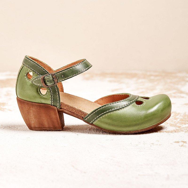 Celda | Bequeme Sandalen mit niedrigen Absätzen