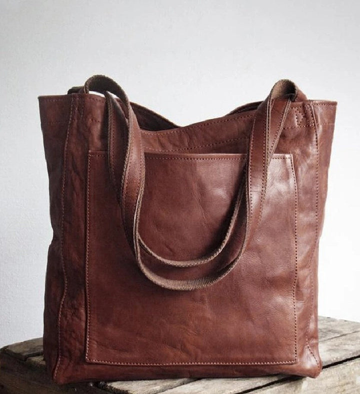 Ella™ - Klassisk Läder Tote