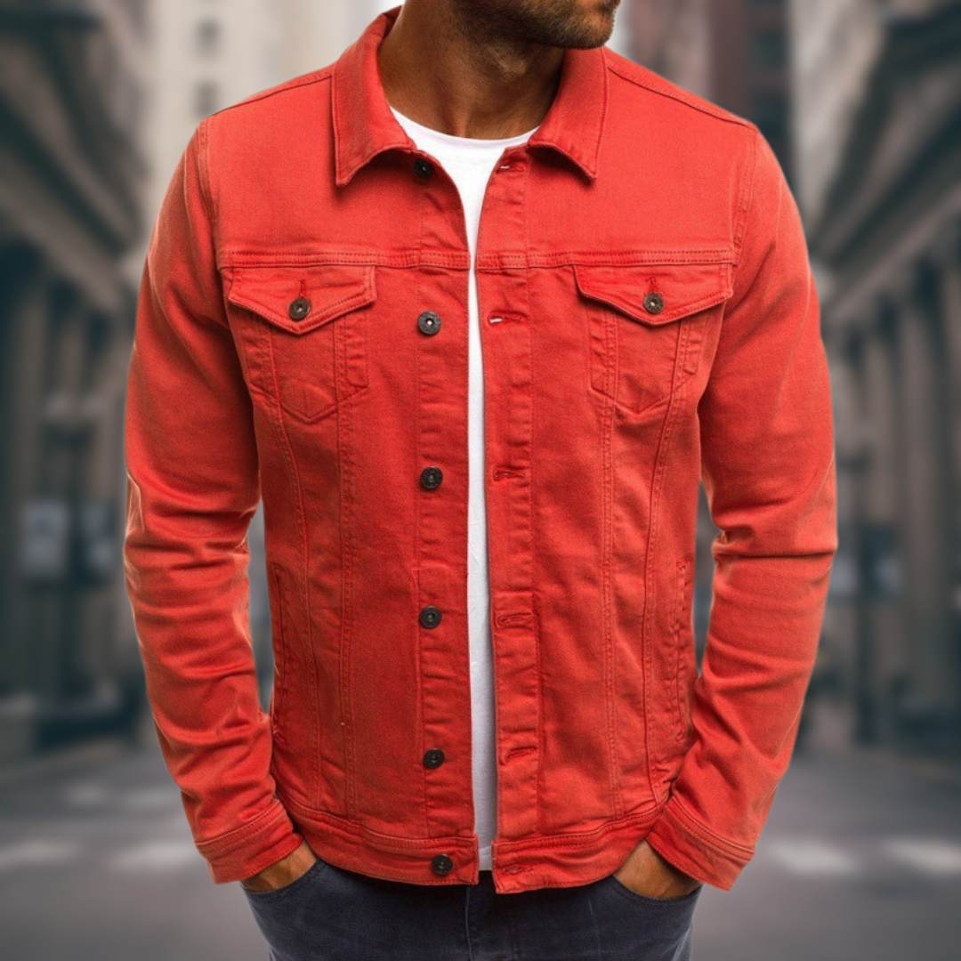 GIACOMO | TAILLIERTE JEANSJACKE
