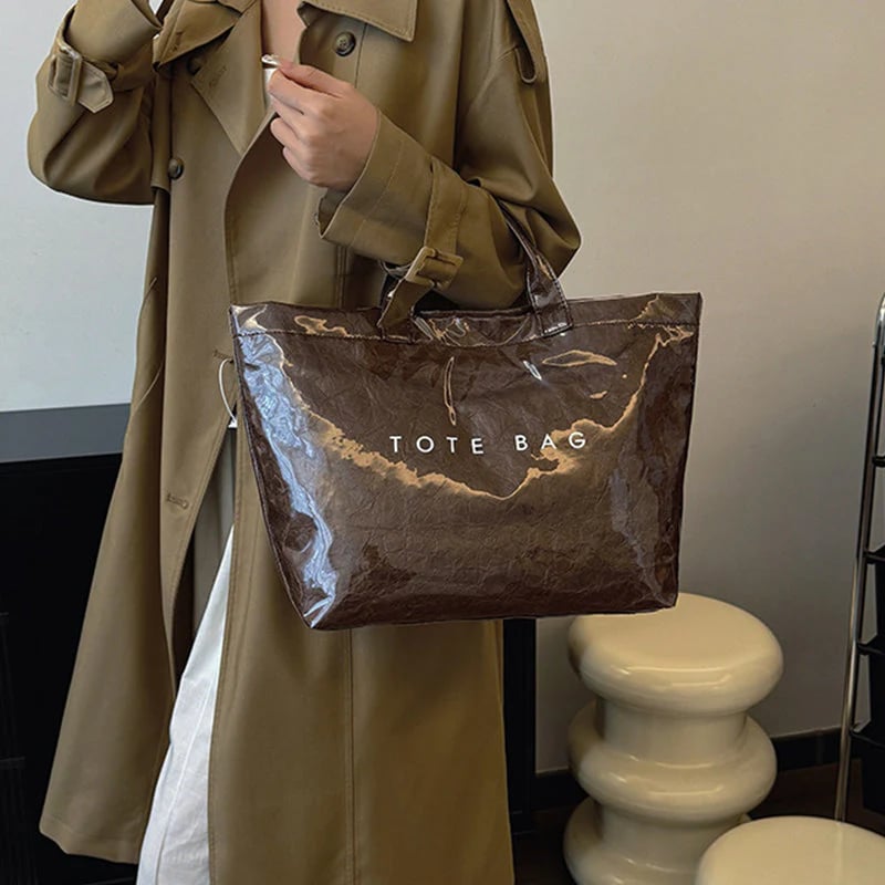 Vardaglig Tryckt Tote-väska