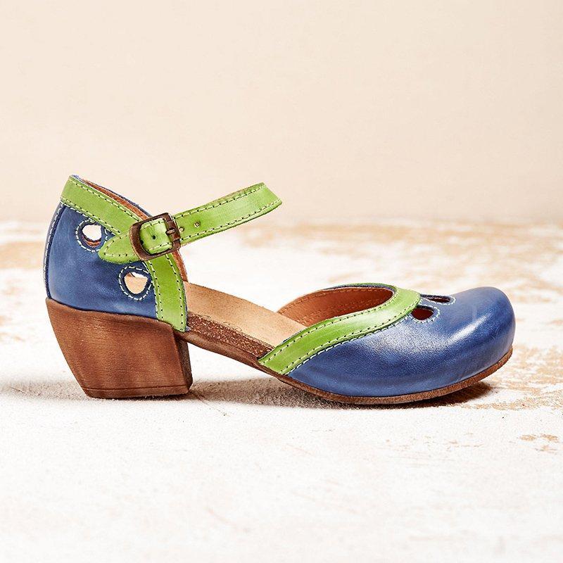 Celda | Bequeme Sandalen mit niedrigen Absätzen