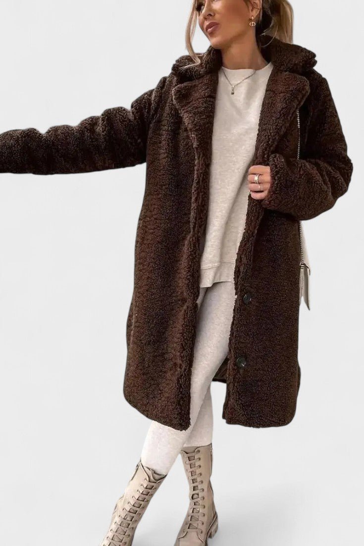 Birgitte™ | Elegant teddyjacka i lyxig design