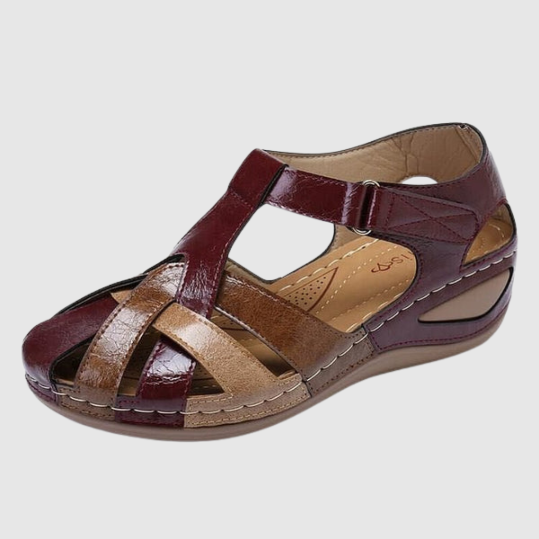 Carlotta™ | Sandalen mit Keilabsatz aus hochwertigem Leder