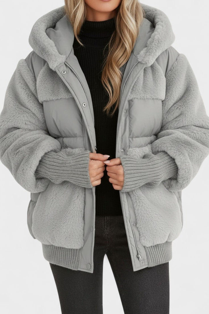 Lena™ | Luksuriös dunjacka med huva