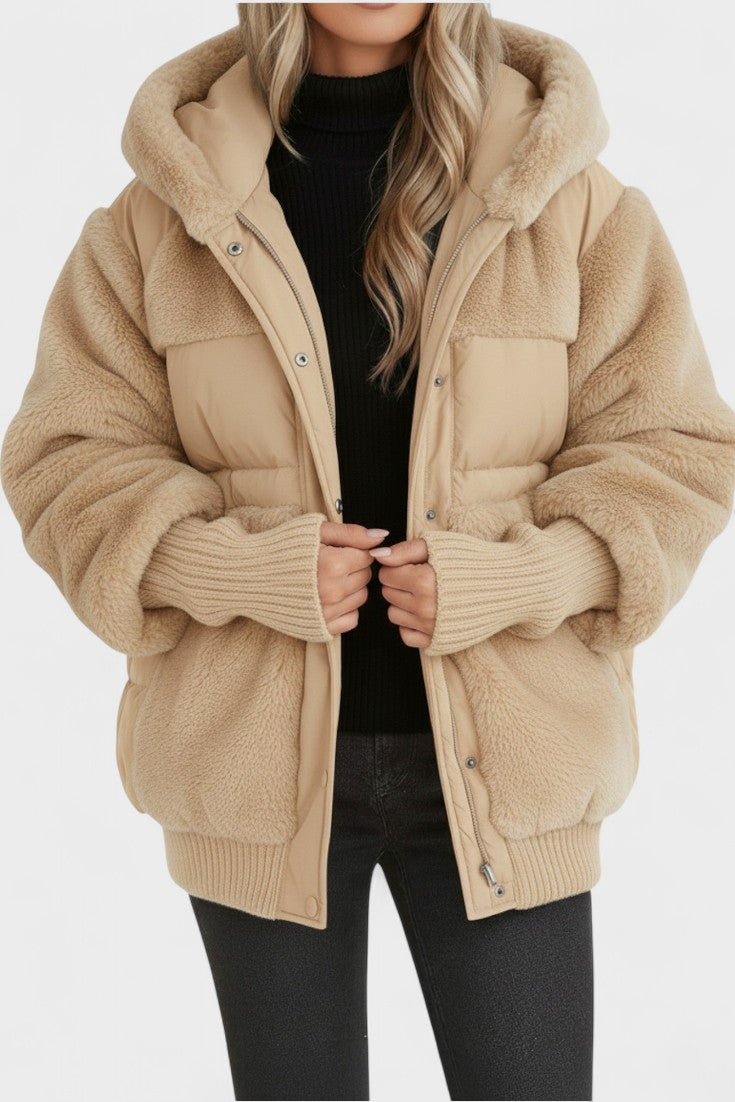 Lena™ | Luksuriös dunjacka med huva