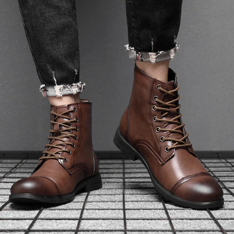 BERTOLLIANO™ | STIEFELETTEN AUS ECHTEM LEDER