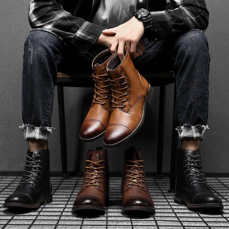 BERTOLLIANO™ | STIEFELETTEN AUS ECHTEM LEDER