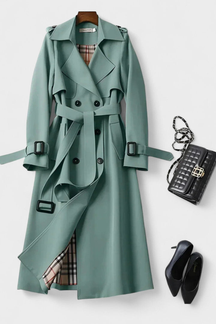 Saara™ | Elegant kappa med midjebälte