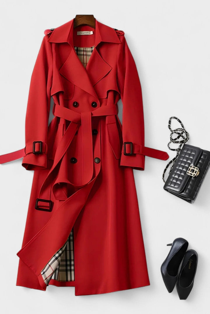 Saara™ | Elegant kappa med midjebälte