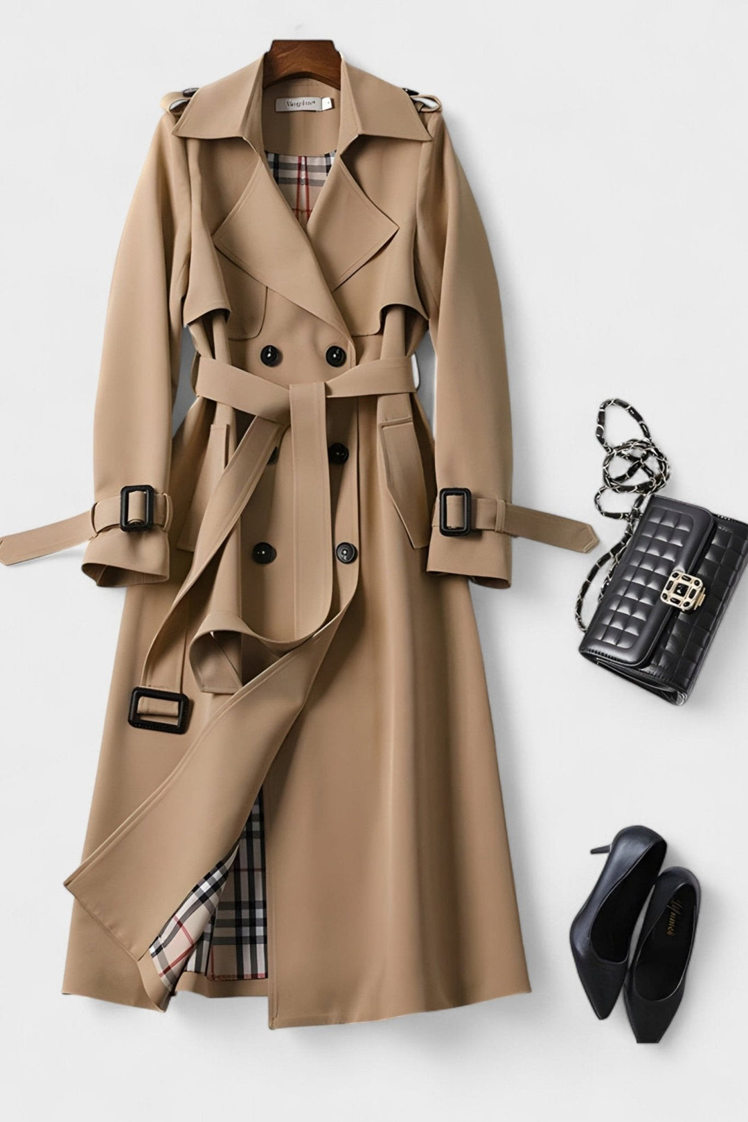 Saara™ | Elegant kappa med midjebälte