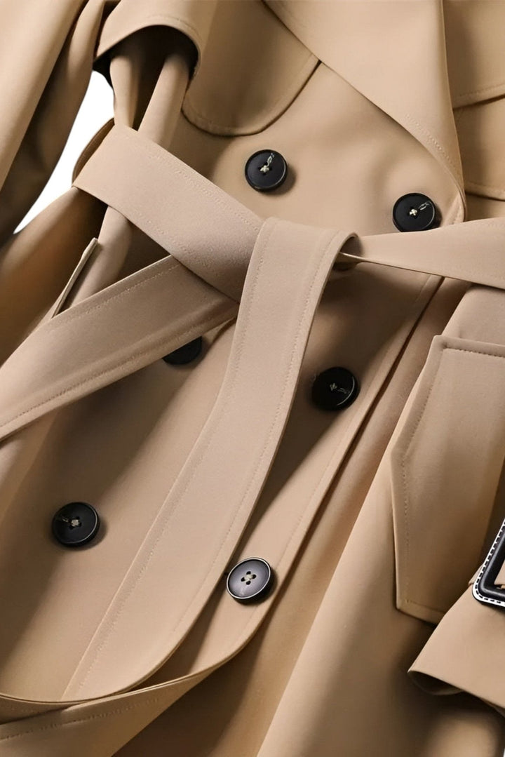 Saara™ | Elegant kappa med midjebälte