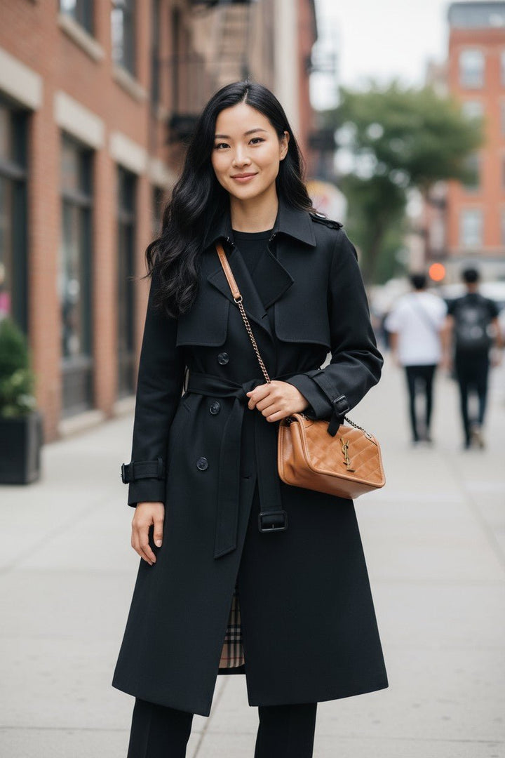 Saara™ | Elegant kappa med midjebälte