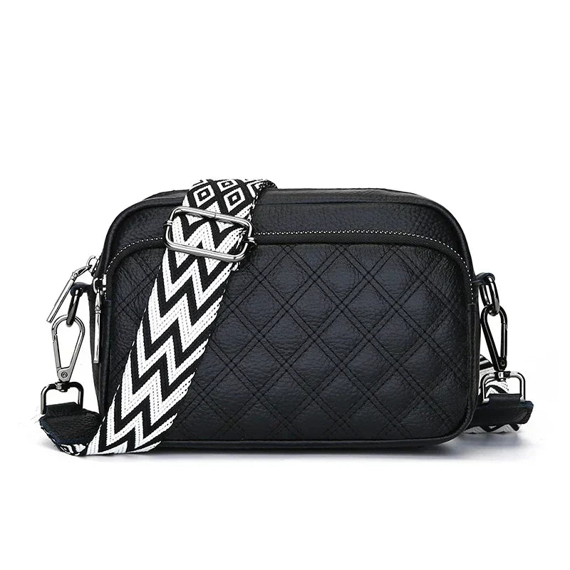 Belle | Raffinerad Läderaxelväska