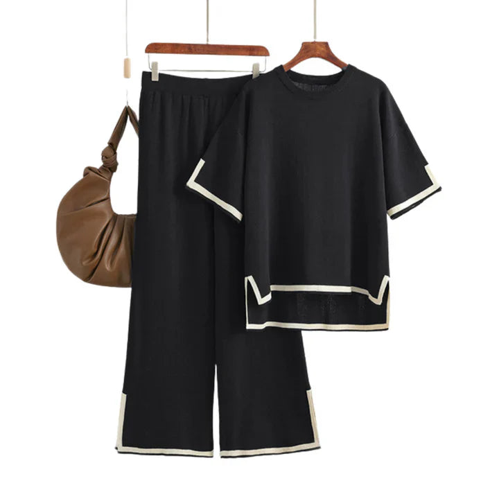 Aroha | Zweiteiliges koreanisches Set aus leichtem, dehnbarem und weichem Material