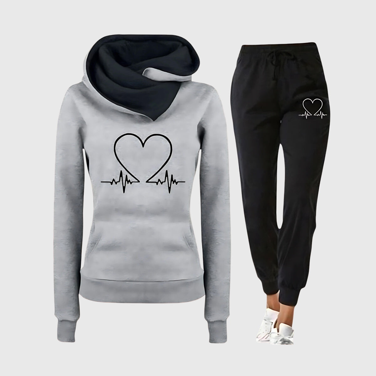 Elvelia | Amara™ – Sportanzug mit Herzmotiv