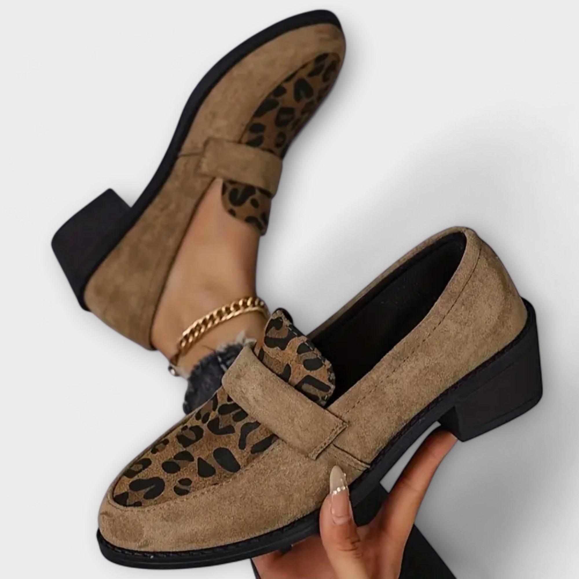 Solva | Elegante Damenschuhe mit Leopardenmuster