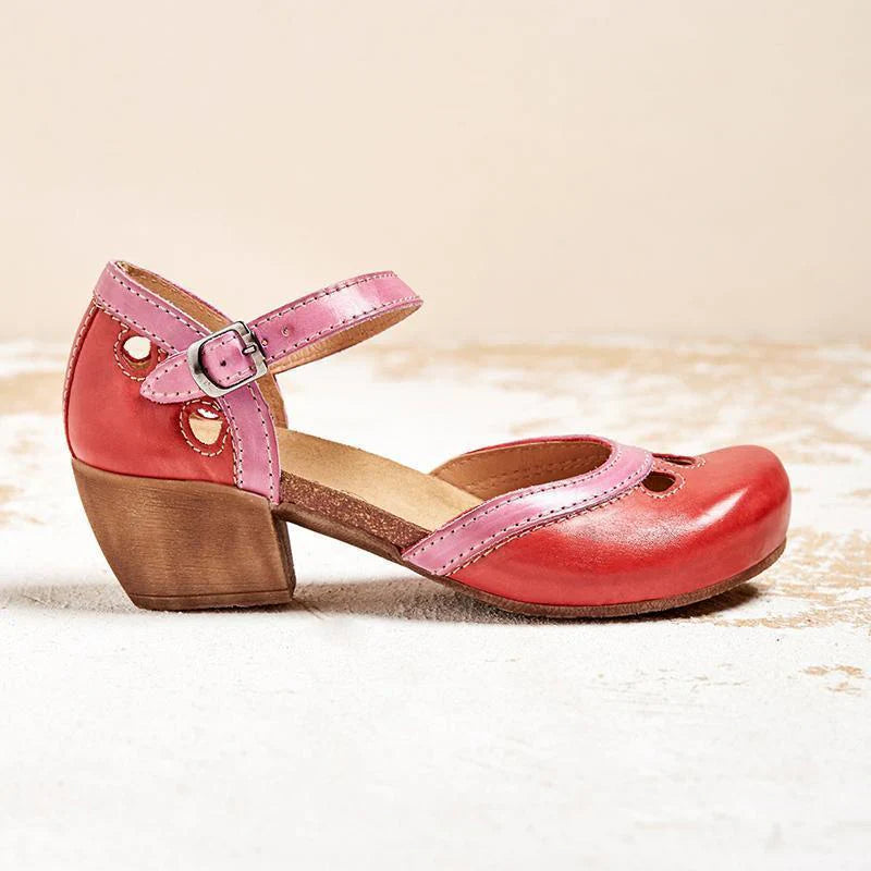 Celda | Bequeme Sandalen mit niedrigen Absätzen