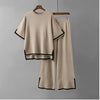 Aroha | Zweiteiliges koreanisches Outfit aus leichtem, dehnbarem und weichem Material