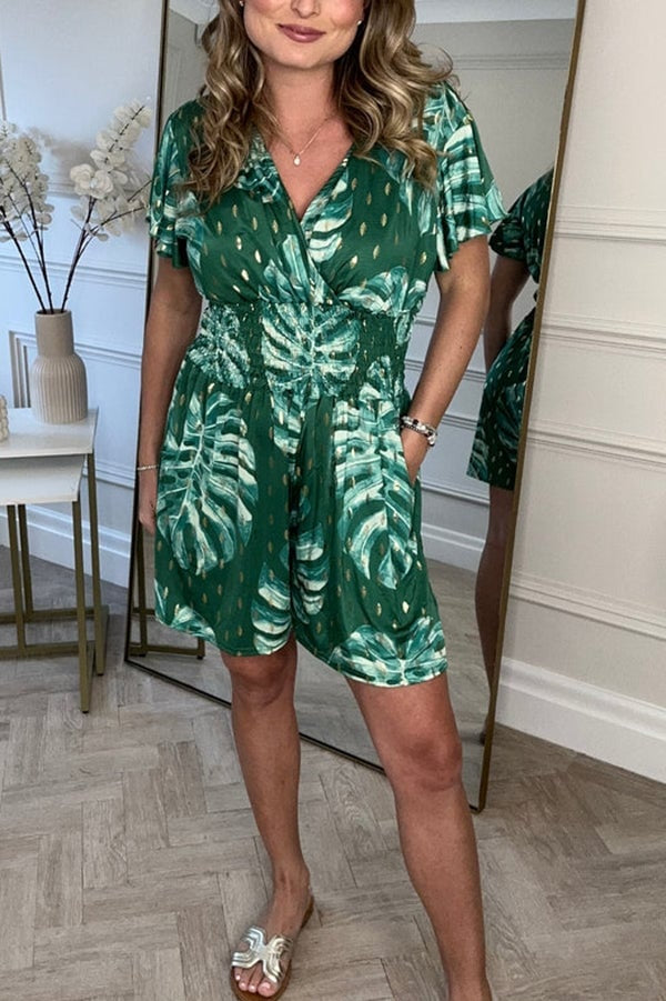 Caro | Romper mit Floralem Muster (Fast Ausverkauft)