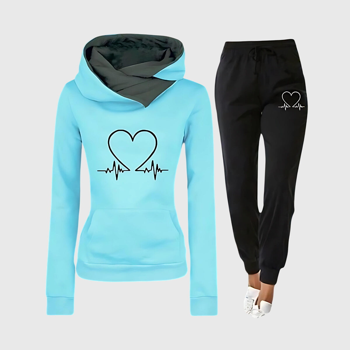 Elvelia | Amara™ – Sportanzug mit Herzmotiv