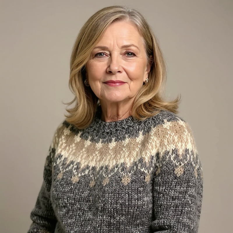 Maarit™ - Klassisk isländsk ulltröja