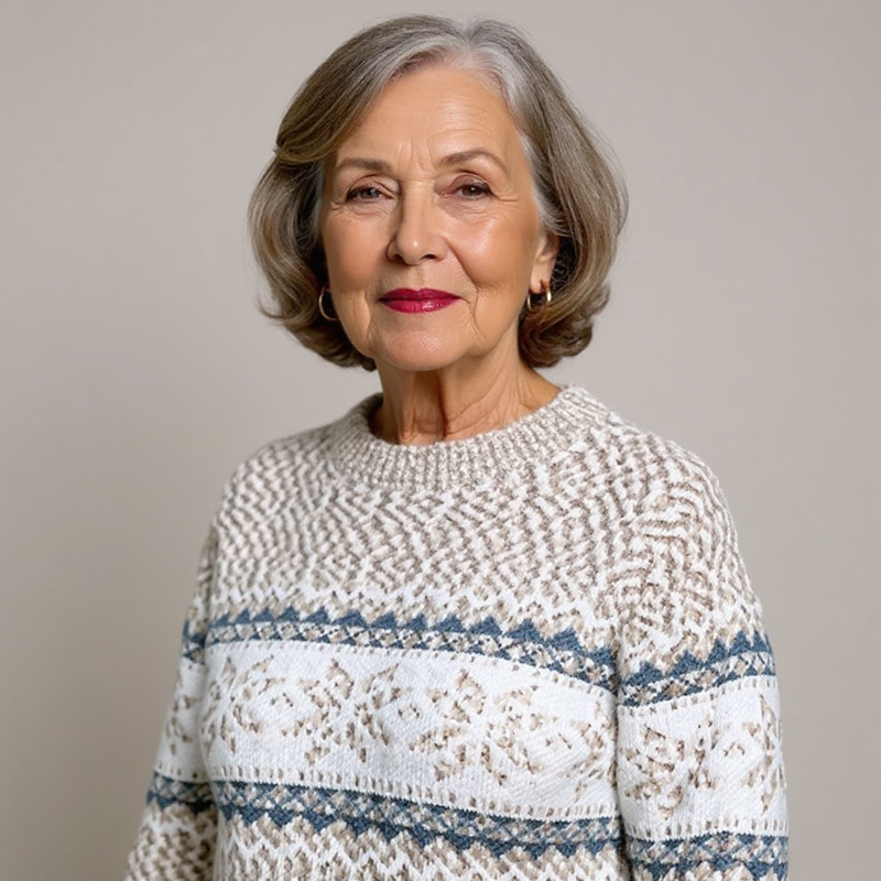 Eija™ - Klassisk isländsk fårullströja