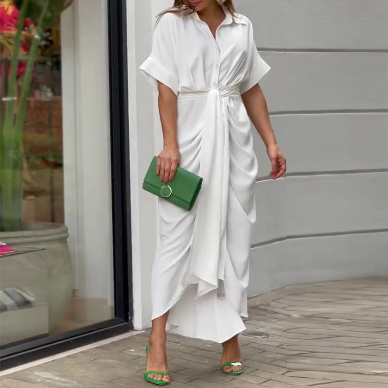 Amalia | Luxus-Maxikleid mit Wickeloptik (Fast Ausverkauft)