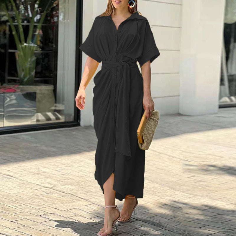 Amalia | Luxus-Maxikleid mit Wickeloptik (Fast Ausverkauft)