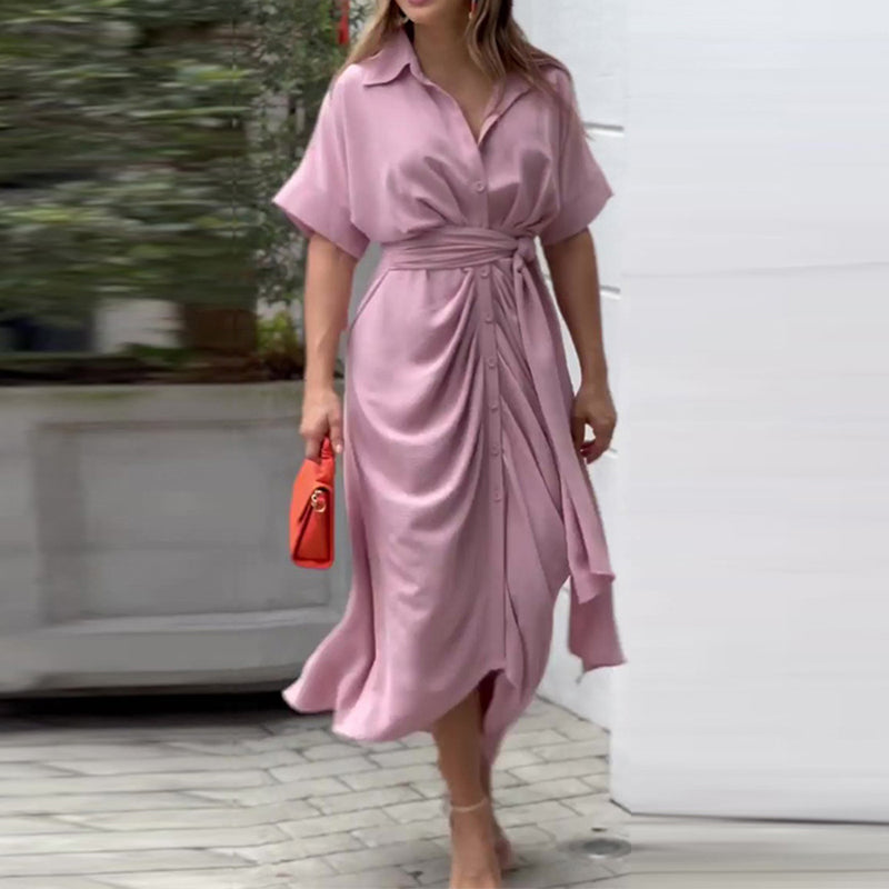 Amalia | Luxus-Maxikleid mit Wickeloptik (Fast Ausverkauft)