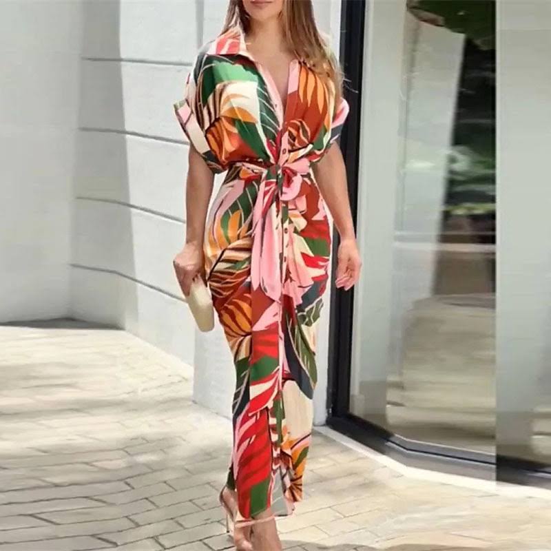 Amalia | Luxus-Maxikleid mit Wickeloptik (Fast Ausverkauft)