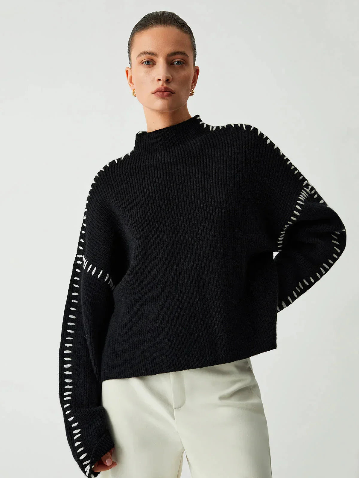 Harper™ | Oversized Wool Sweater
